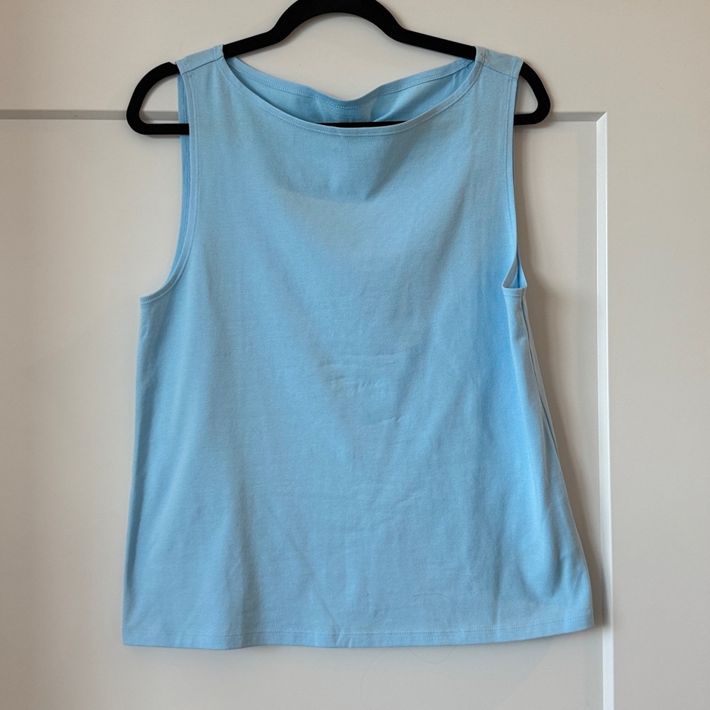 GAP Sky Blue Casual Top